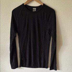 Men's Black Long Sleeve Shirt